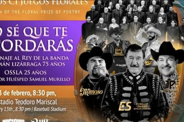 Cartel oficial del Carnaval de Mazatlán 2026